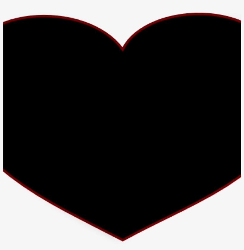 Heart Silhouette Clip Art Heart Silhouette Clip Art - Heart, transparent png #9717250