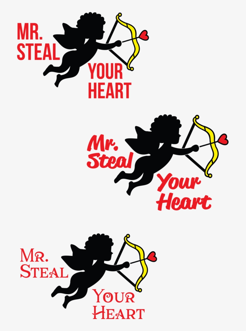 Mr Steal Your Heart - Graphic Design, transparent png #9717406