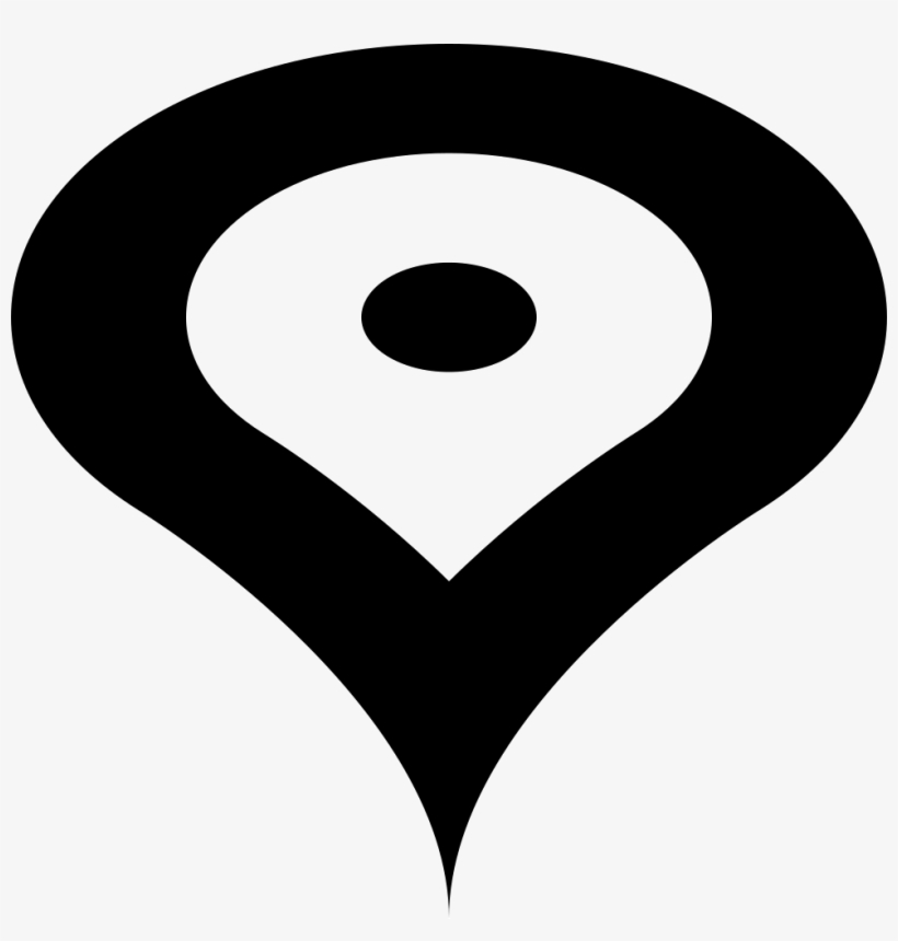 Map Pin Stroke Comments - Karten Pin, transparent png #9718891