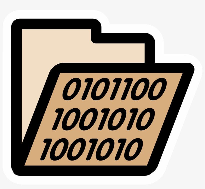 This Free Icons Png Design Of Primary Folder Binary, transparent png #9719661