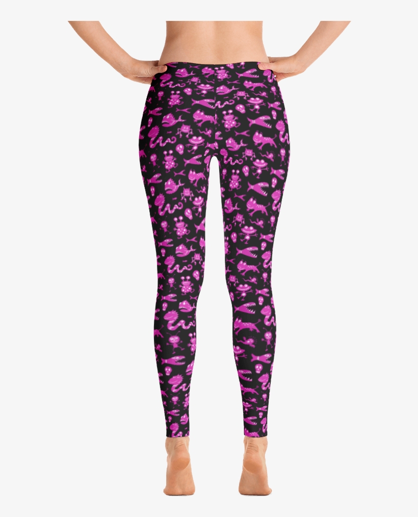 "pink Creepy-crawlies" Leggings - Las 7 Chakras Mandalas, transparent png #9719779
