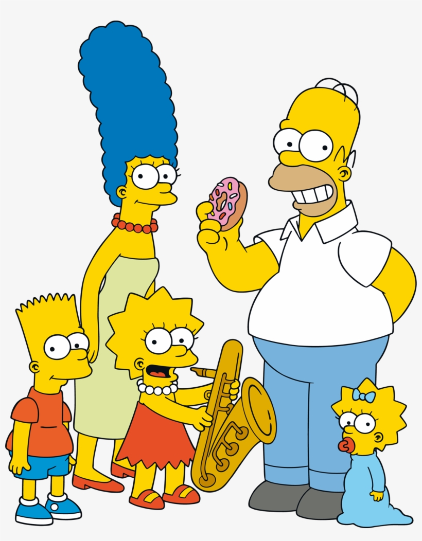 Simpsons, transparent png #9719995