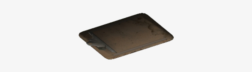 Battered Clipboard - Electronics, transparent png #9720258