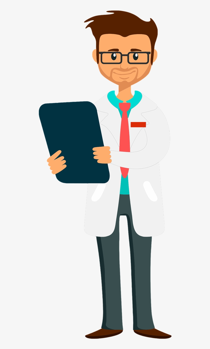 Issues In Education - Man In Lab Coat Clipart, transparent png #9720286