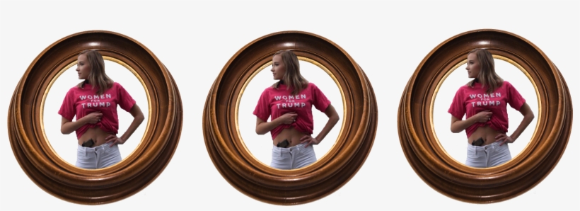 Why Is Donald Trump The World's Greatest Feminist - Girl, transparent png #9720916