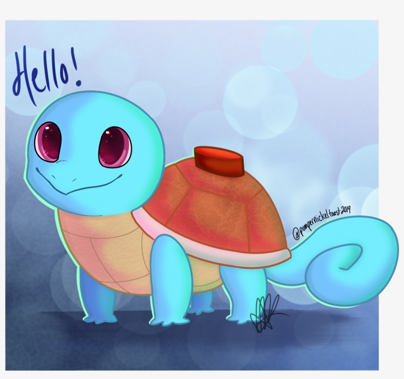 Artmine Squirtle - Cartoon, transparent png #9722018