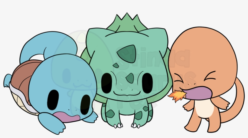 Stinaasaurusrex 🦖 - Chibi Charmander Squirtle Bulbasaur, transparent png #9722141