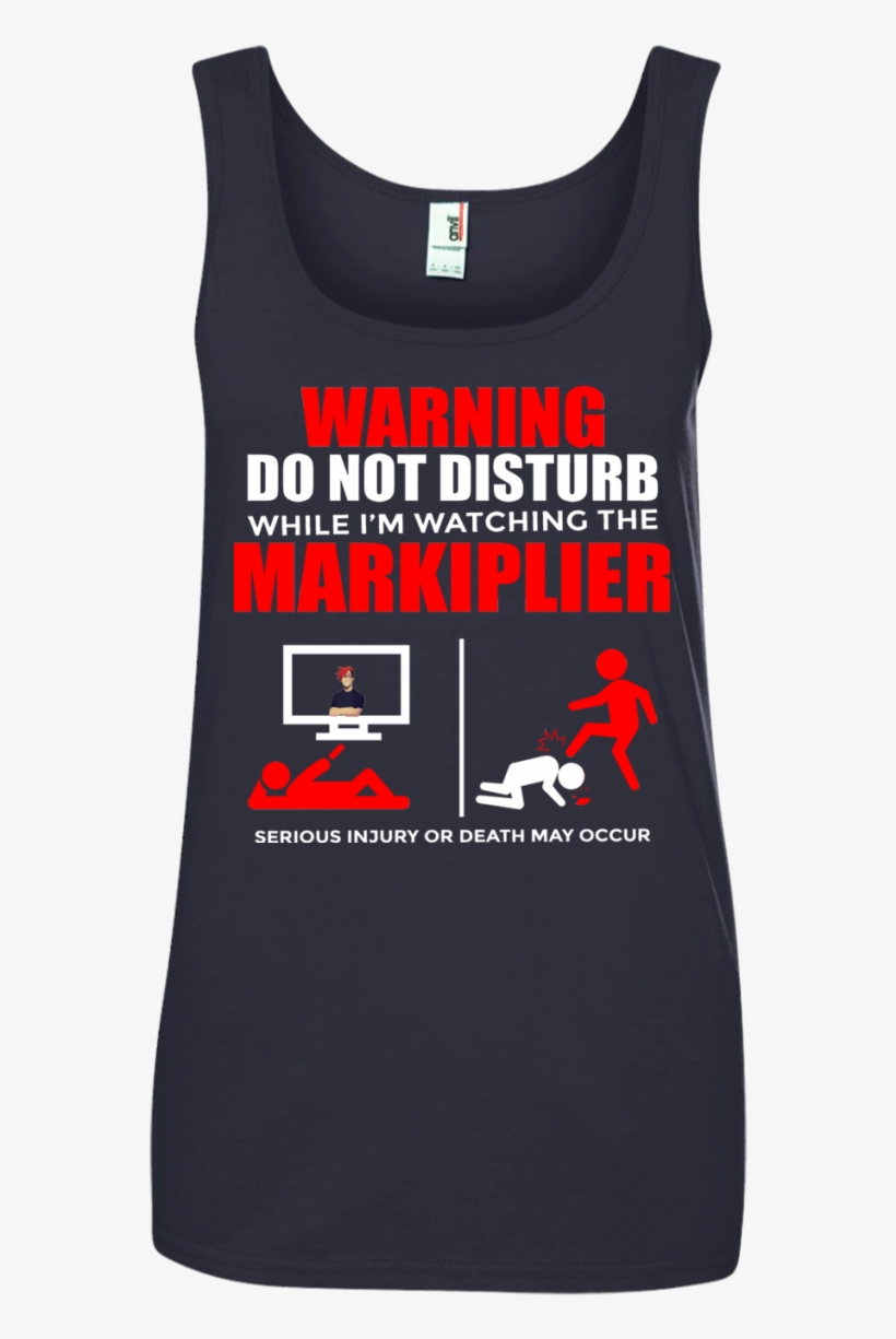 Warning Do Not Disturb While I'm Watching The Markiplier - Shirt, transparent png #9722497