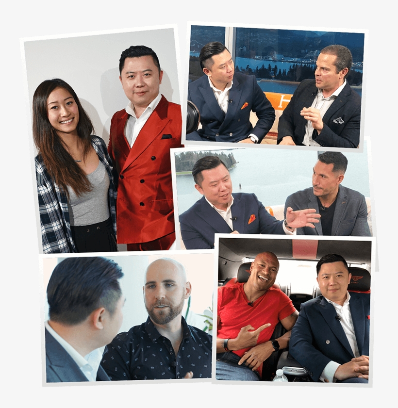 And I'm Personally Connected With Literally Dozens - Collage, transparent png #9722544