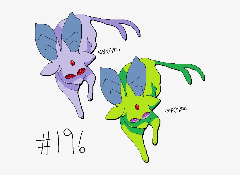 Espeon - Cartoon, transparent png #9722763