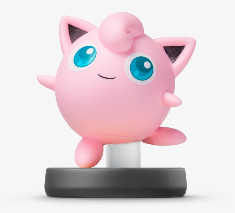 Amiibo/jigglypuff - Jigglypuff Amiibo, transparent png #9723011