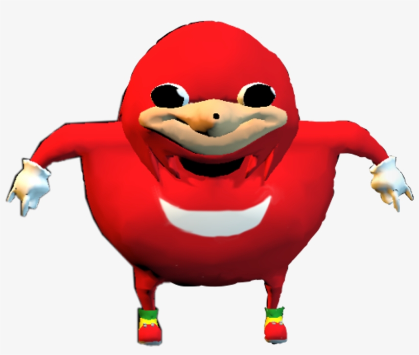 #knuckles #uganda #ugandanknuckles #sonic #sanik #sanic - Cartoon, transparent png #9723357