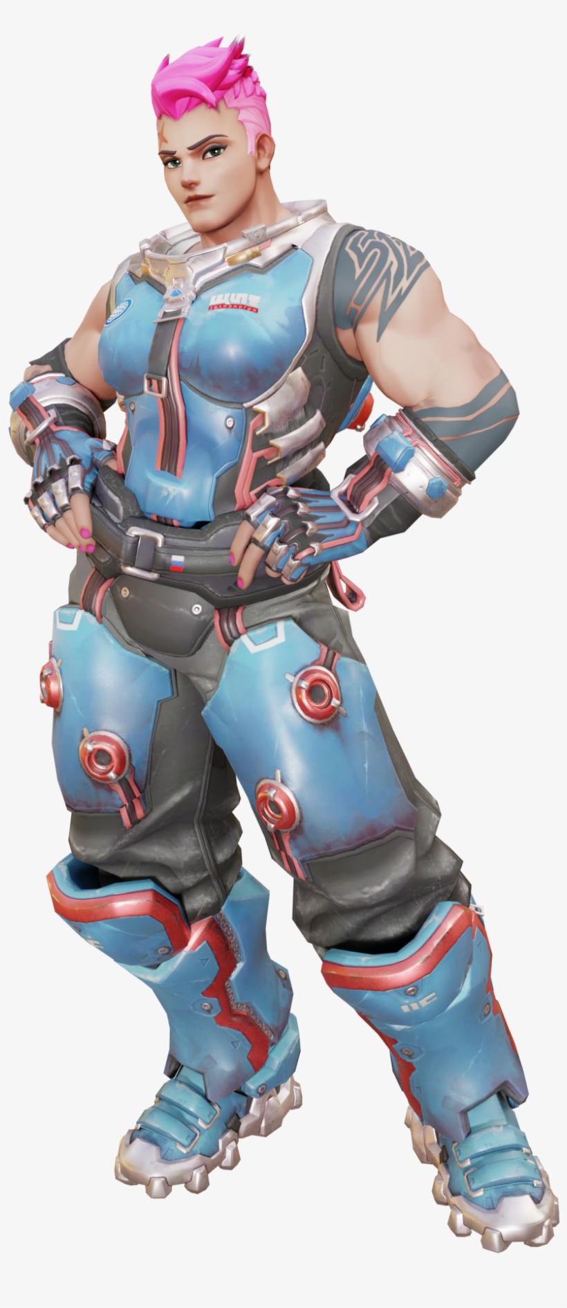 Zarya Aleksandra Zaryanova Overwatch Render Overwatch - Action Figure, transparent png #9723543