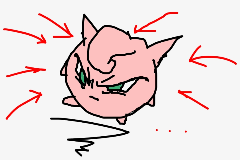 Jigglypuff - Cartoon, transparent png #9723871