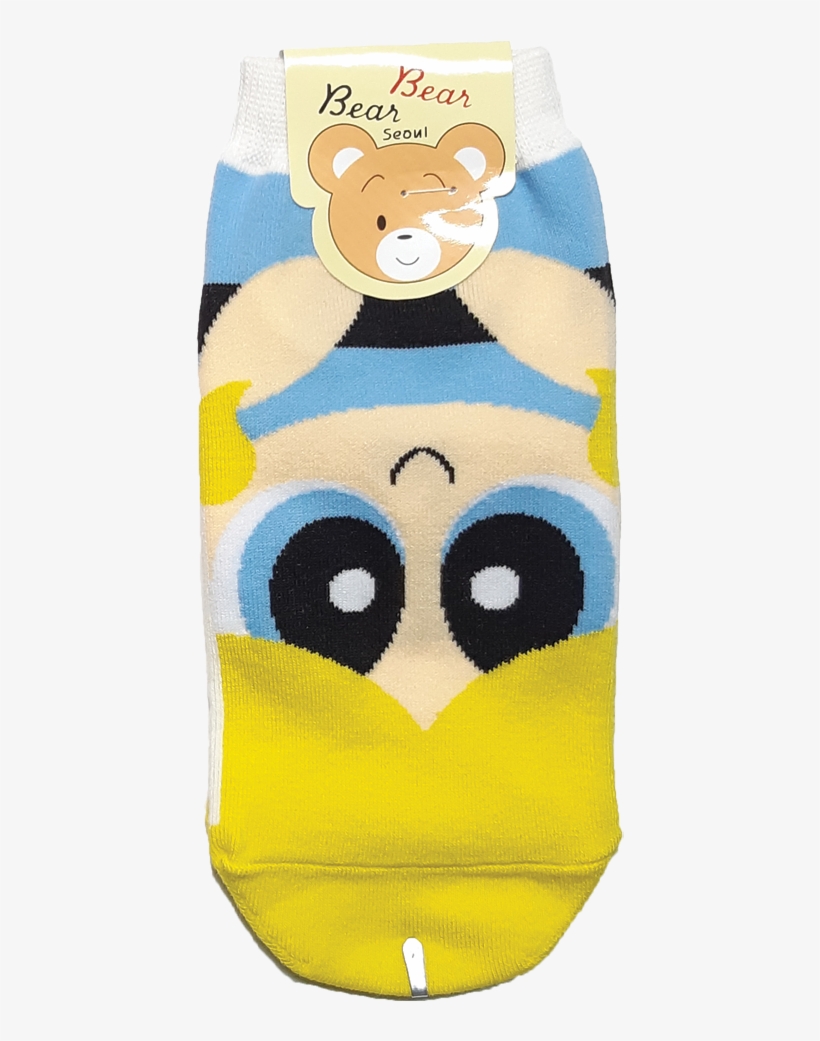 Bear Bear Seoul The Powerpuff Girls - Sock, transparent png #9724239