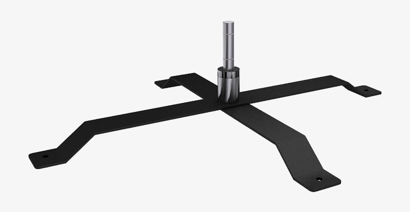Factory Supply Steady Rotating Flag Pole Base Beach - Cross, transparent png #9724325