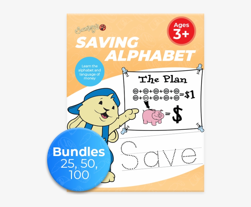 Sammy's Saving Alphabet - Cartoon, transparent png #9724504