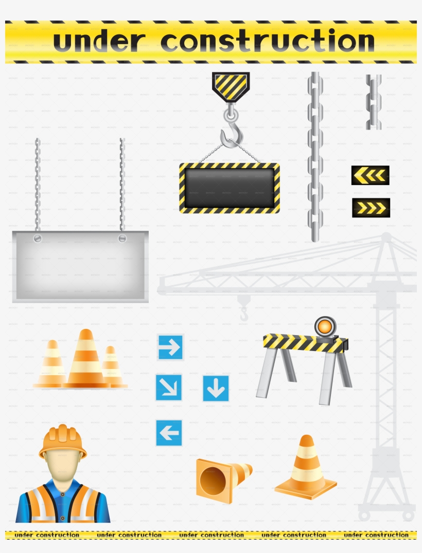 Under Construction, transparent png #9724757