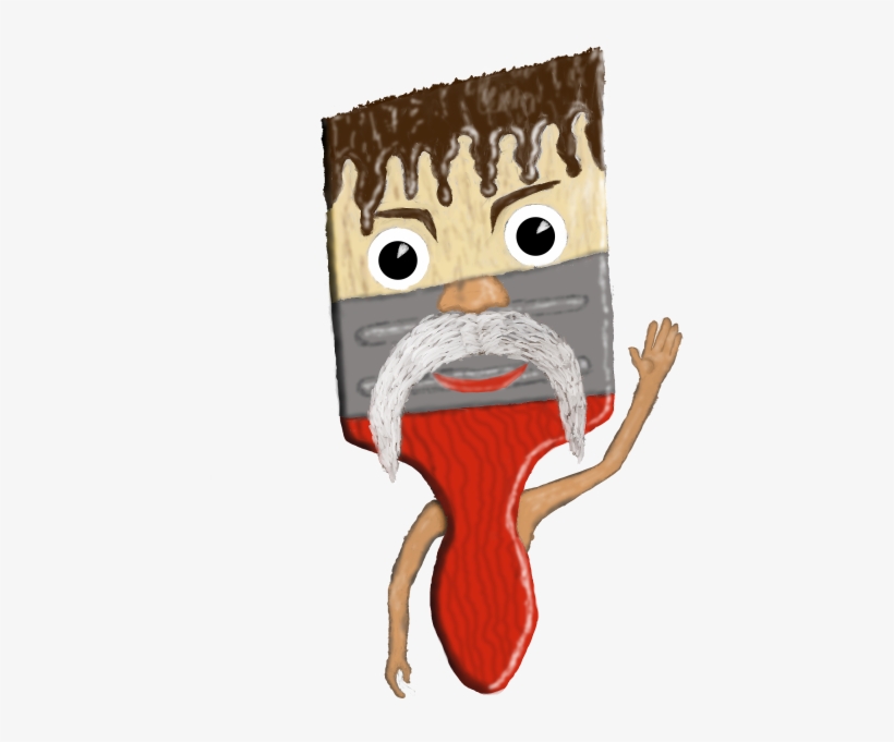 Mr Bristles Brush Image - Cartoon, transparent png #9724781