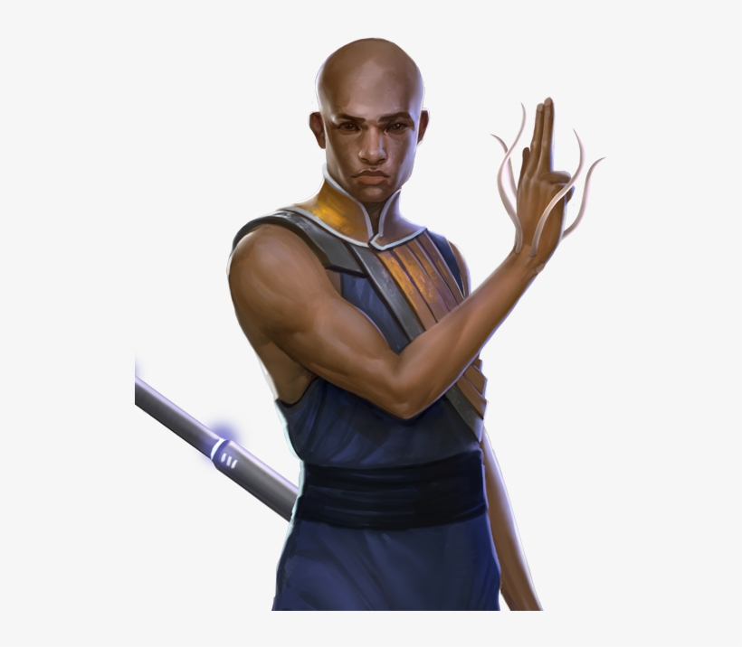 Long Death - Dungeons And Dragons Monk, transparent png #9724950