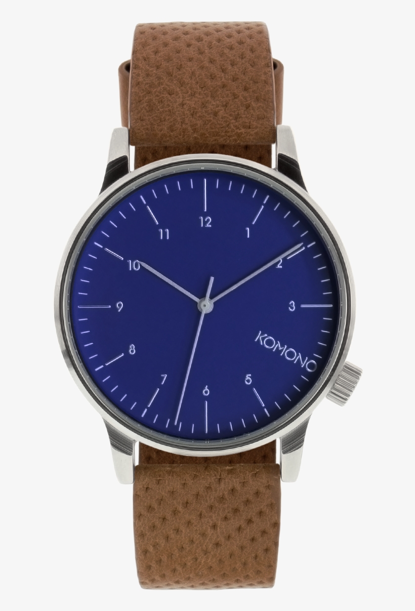 Winston Blue Cognac Watch - Muski Satovi Skagen, transparent png #9725280