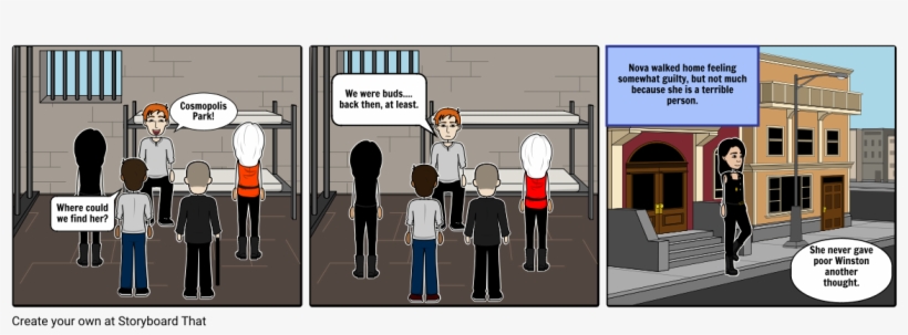 Winston's Story - Storyboard, transparent png #9725422