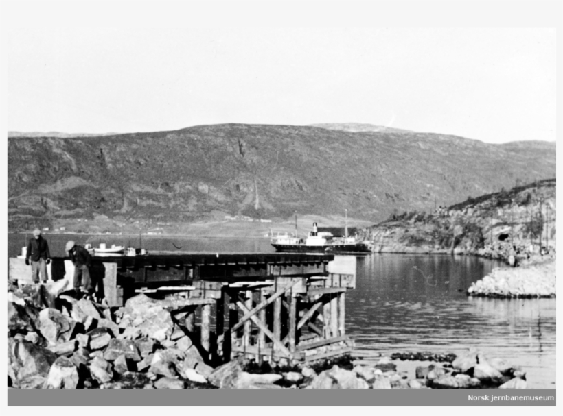Jernbanebygging Ved Lindset - Monochrome, transparent png #9725424
