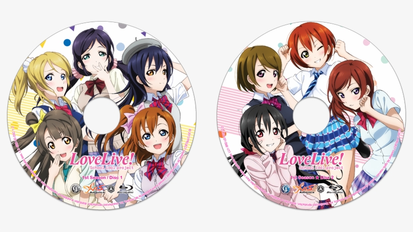 Love Live School Idol Project 1st Season Standard Edition - Love Live Blu Ray, transparent png #9725434