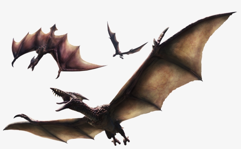 Monster Hunter World Wingdrake Hide - Monster Hunter World Barnos, transparent png #9726093