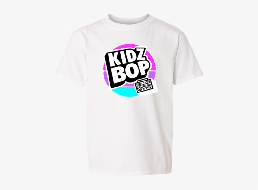 Boombox Logo Youth Tee - Kidz Bop Shirts, transparent png #9726214