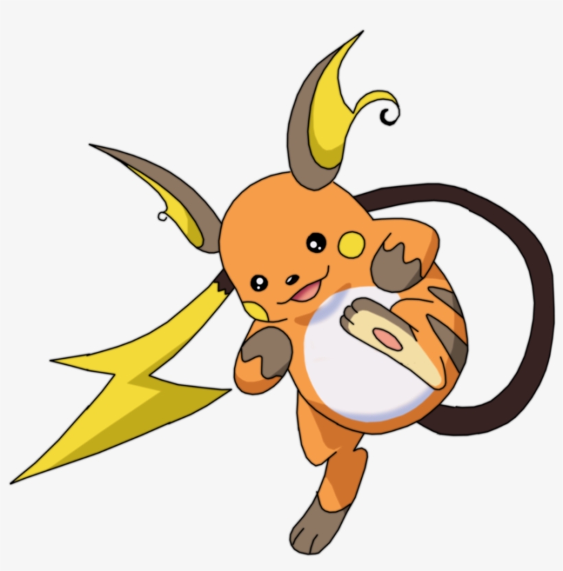 Raichu - Cartoon, transparent png #9726593