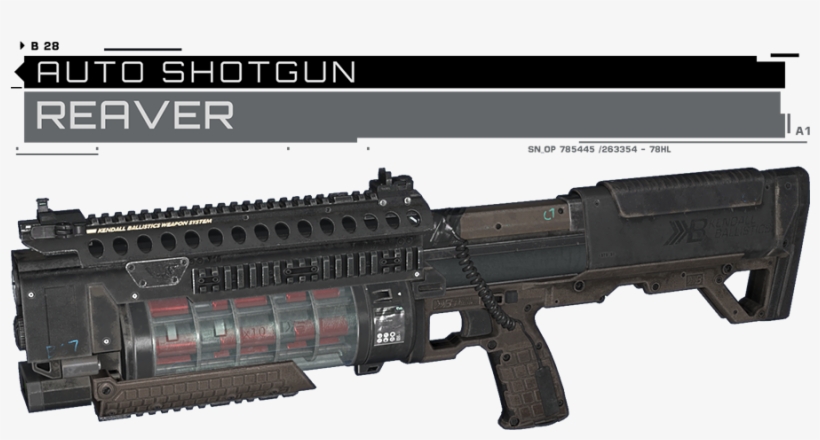 Replaces Auto Shotgun With Reaver Shotgun From Call - Cod Infinite Warfare Nano Shot, transparent png #9726694