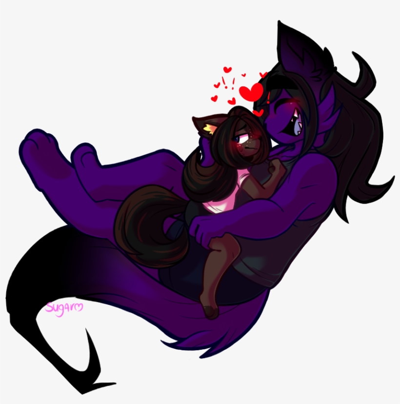 Some Cuddly Boyfriends - Cartoon, transparent png #9726903