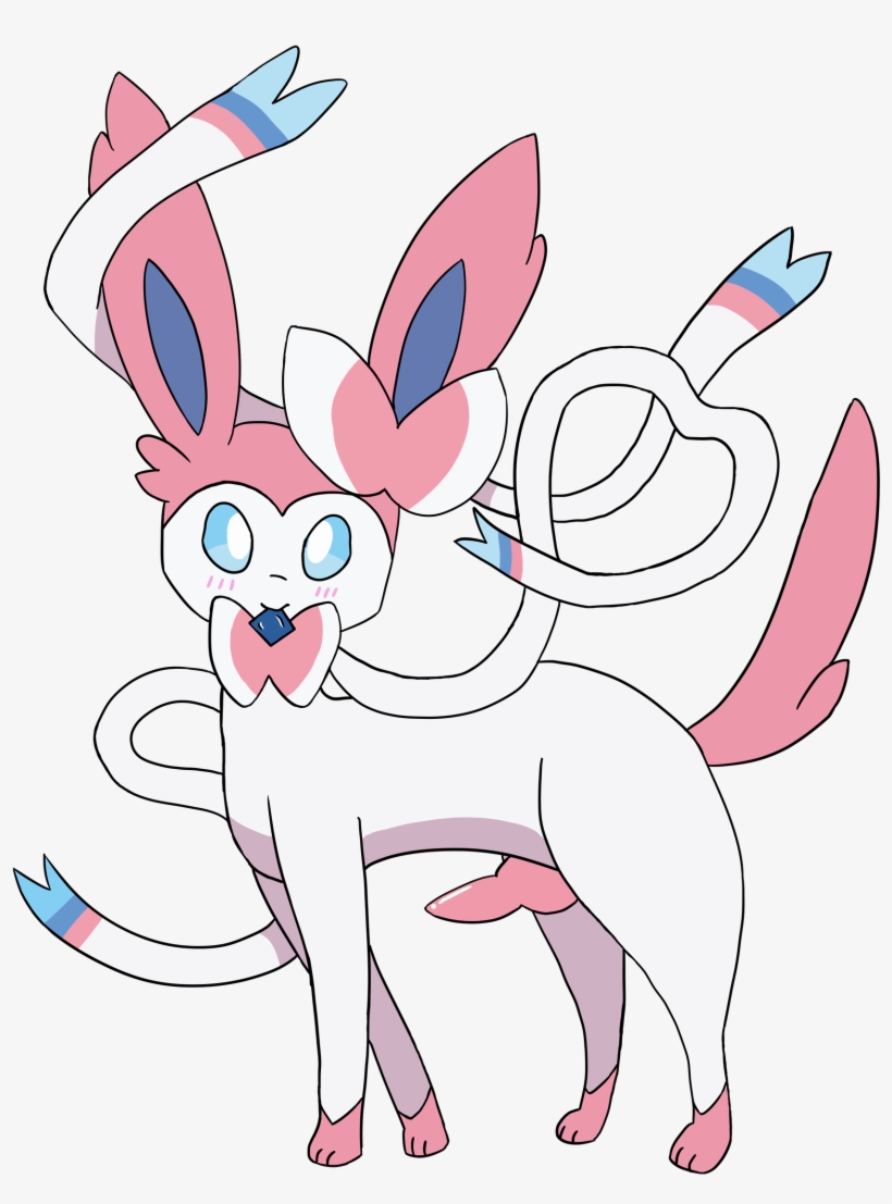 Sylveon Wants You To Come To Bed - Cartoon, transparent png #9727110