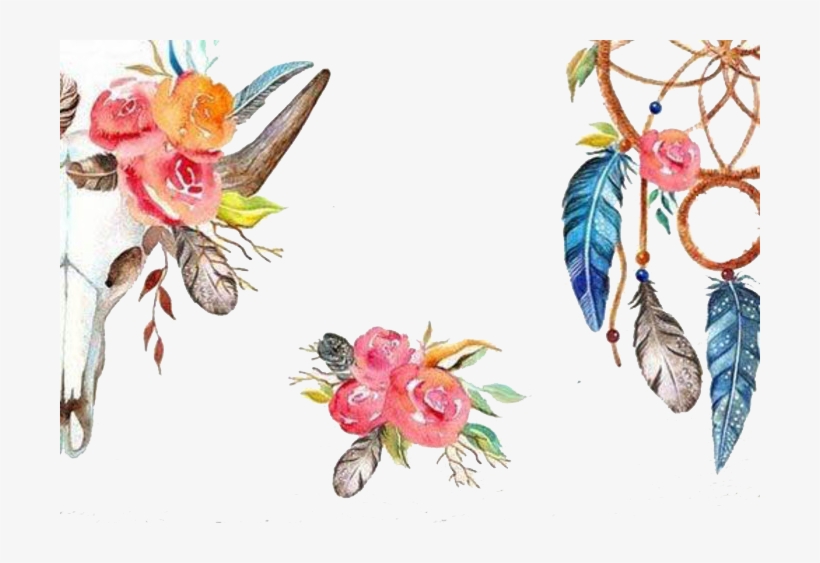Computer File Hand Painted Dream Catcher Handpainted - Feather Dream Catcher Clipart, transparent png #9727274