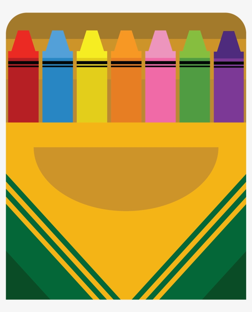 Crayons - Crayons Colors Box Cartoon, transparent png #9727896