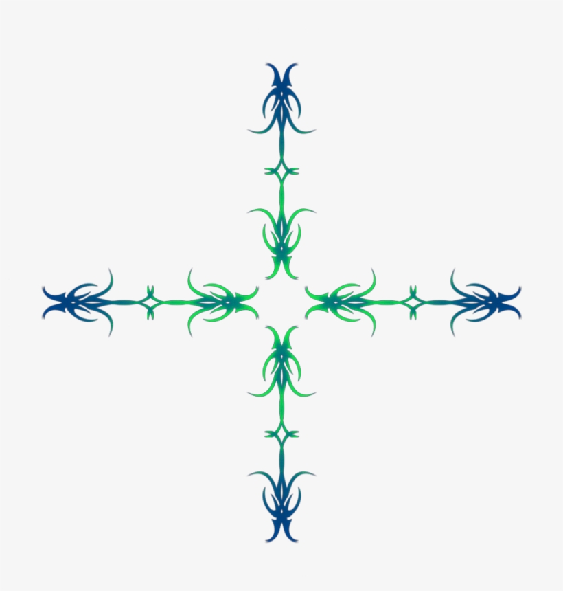 Cross Cruz Diamond Rhombus Rombo Tribal African African - Cross, transparent png #9728498