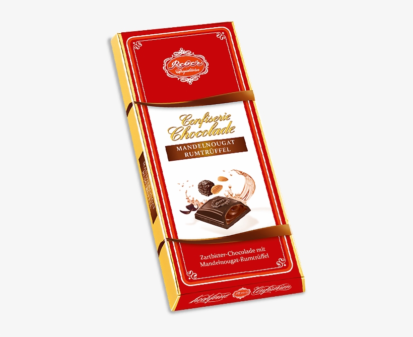 Chocolate Bar Almond - Reber Chocolate, transparent png #9728677