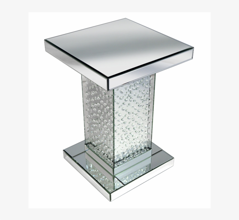 Floating Crystal Side Table, transparent png #9728757