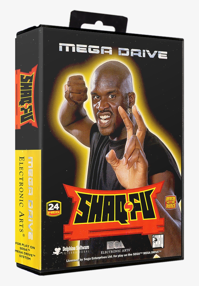 Shaq-fu - Box - 3d - Shaq Fu, transparent png #9728870