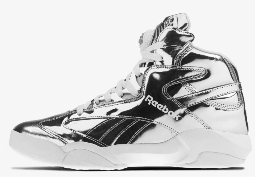 Shaq Attaq Silver - Reebok, transparent png #9729193