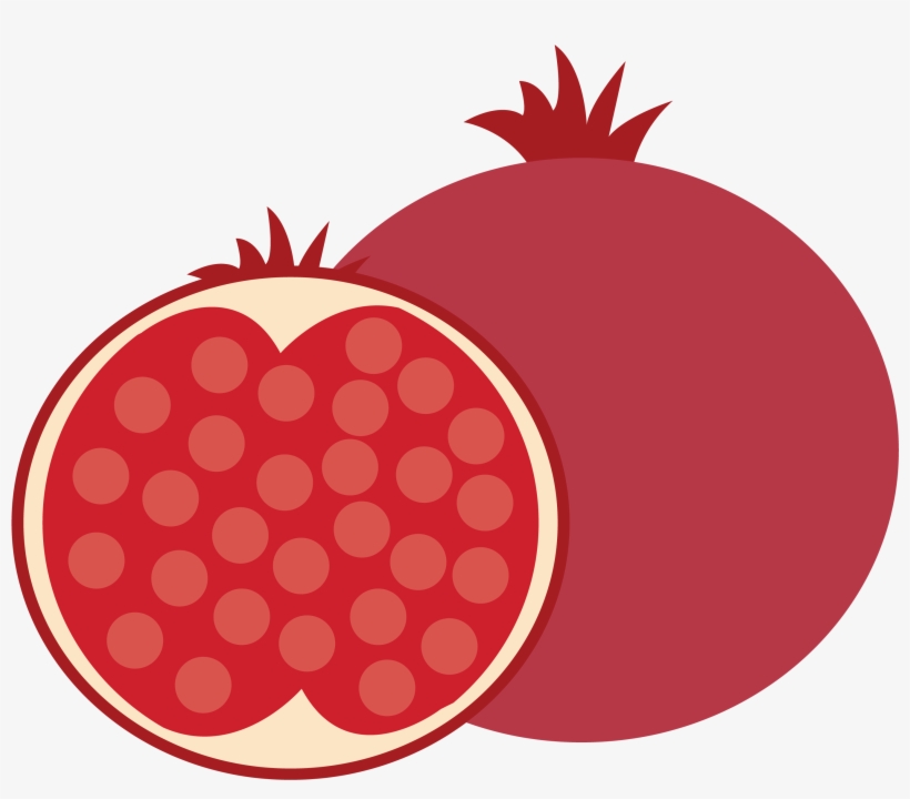 Juice Pomegranate Logo Clip Art - Pomegranate Emoji, transparent png #9729272