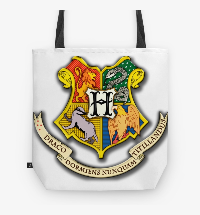 Brasão Hogwarts Png - Hogwarts School Logo Png, transparent png #9729342