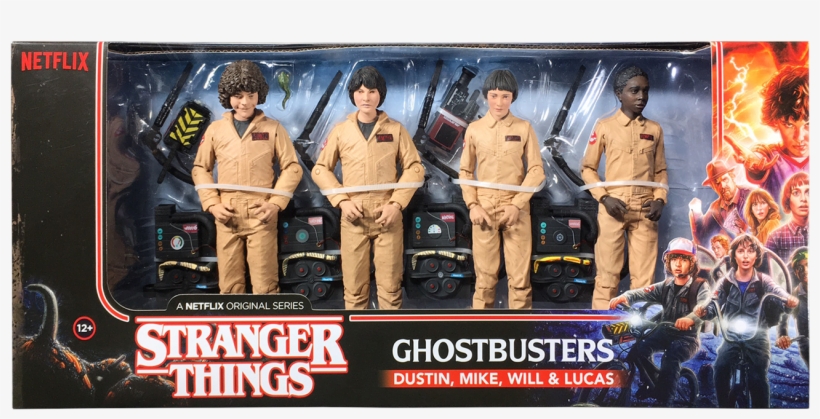 Exclusive Ghostbusters Deluxe Box 4 Pack 7 Inch Scale, transparent png #9729546