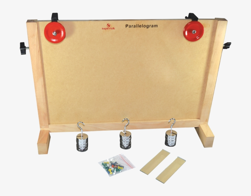 Parallelogram Of Force Apparatus - Plywood, transparent png #9729638