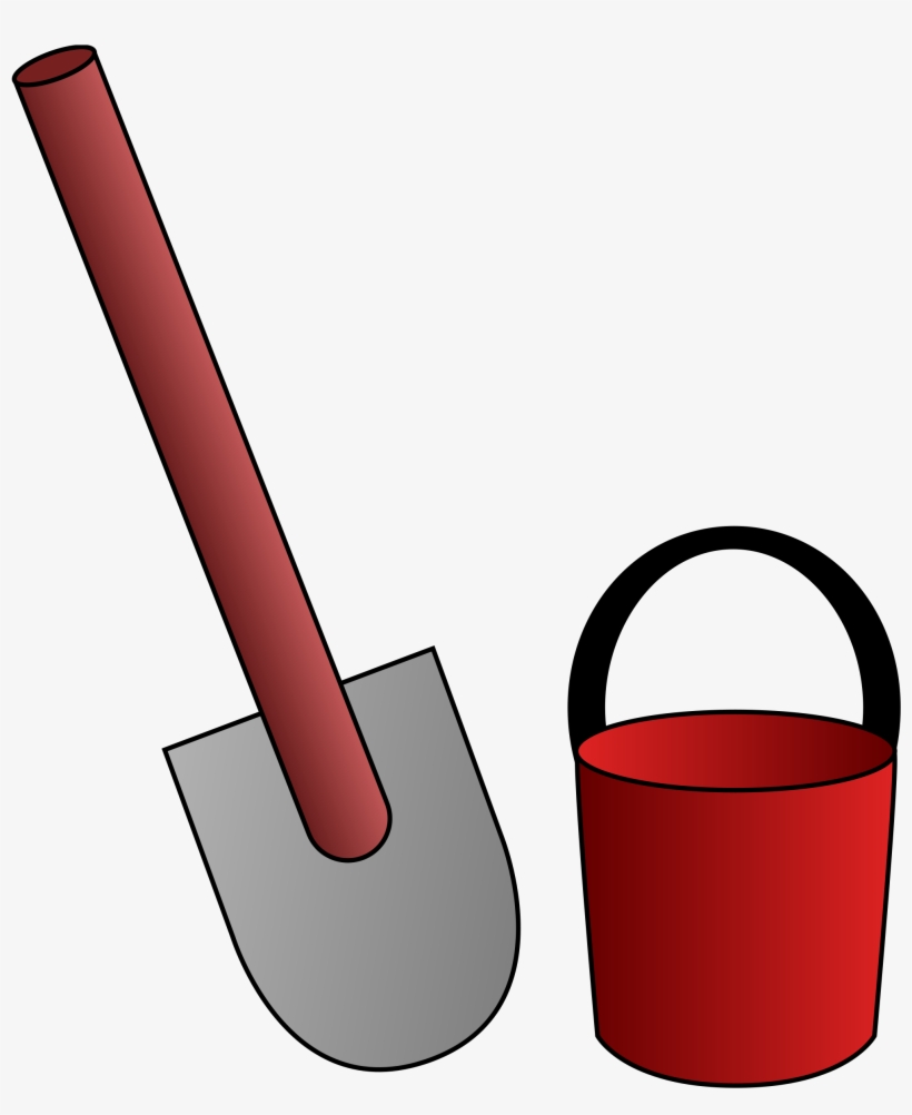 Open - Spade Och Hink, transparent png #9729860