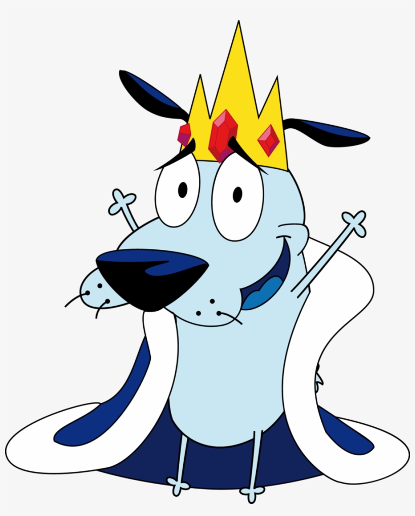I Just Found This And Thought You Guys Might Like At - Courage The Cowardly Dog Adventure Time, transparent png #9730200