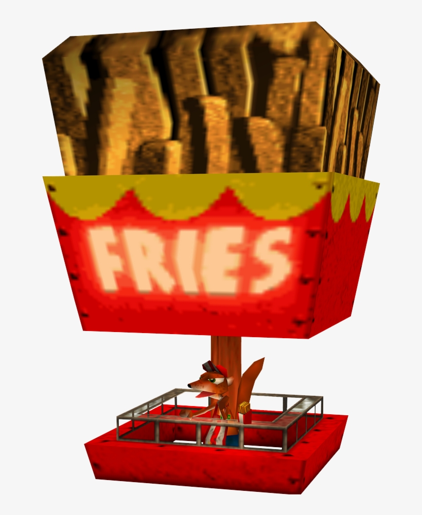 Image Result For Banjo Kazooie Salty Joe - French Fries, transparent png #9730511