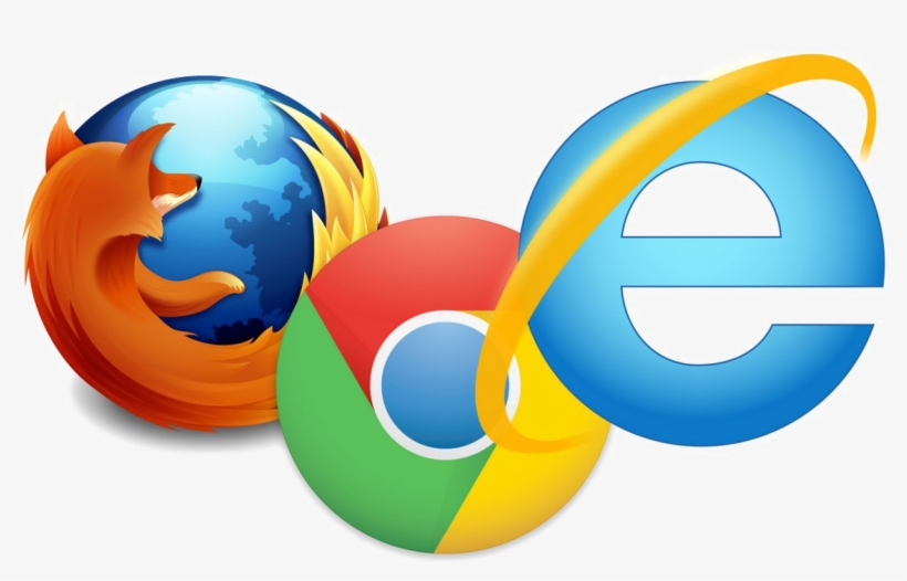 Chrome Png Free Download - Chrome Mozilla Internet Explorer, transparent png #9730603