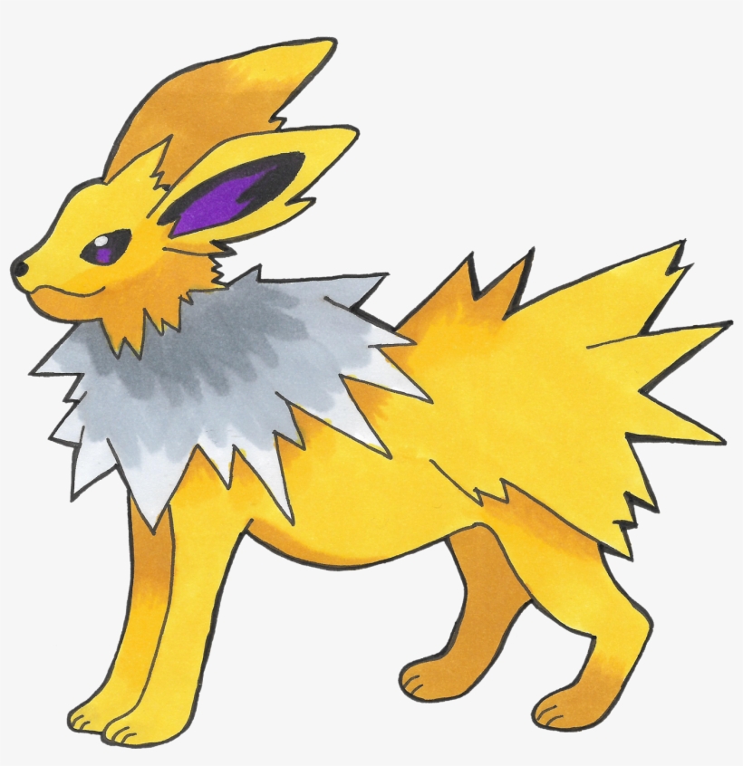 Jolteon - Cartoon, transparent png #9730604